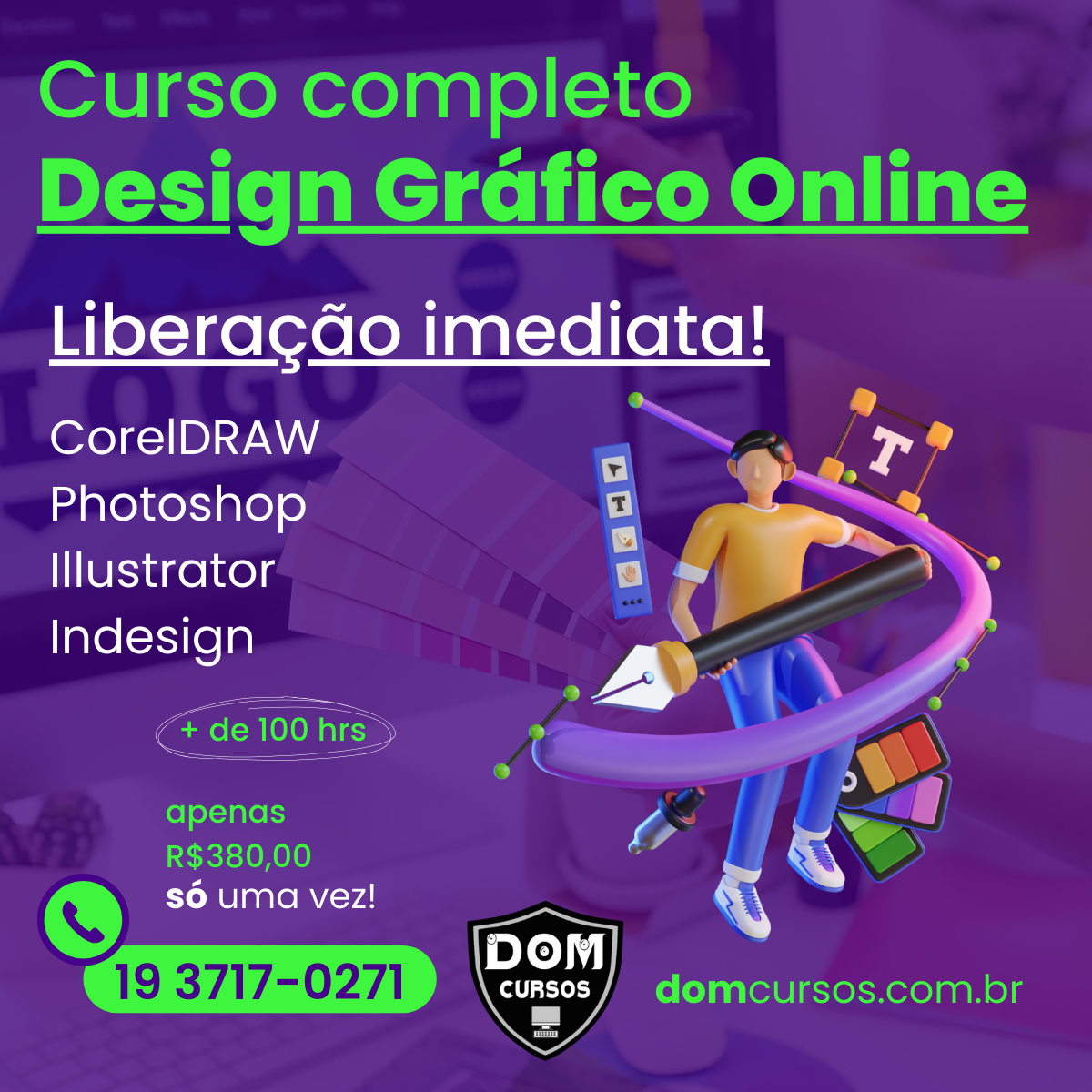 Curso de Design Gráfico Online!