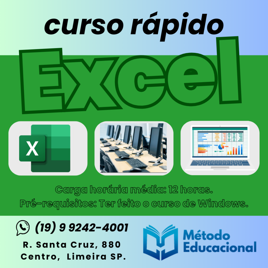 Aprenda Excel do Zero com a Método Educacional!