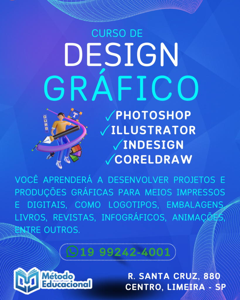 Descubra o Mundo do Design Gráfico: Curso Completo e Acessível em Limeira!